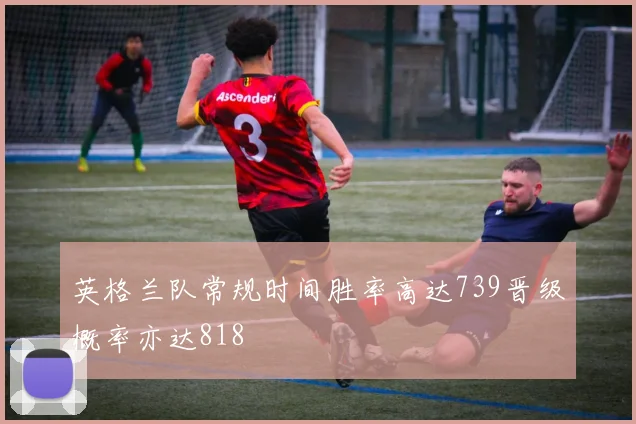 英格兰队常规时间胜率高达739晋级概率亦达818